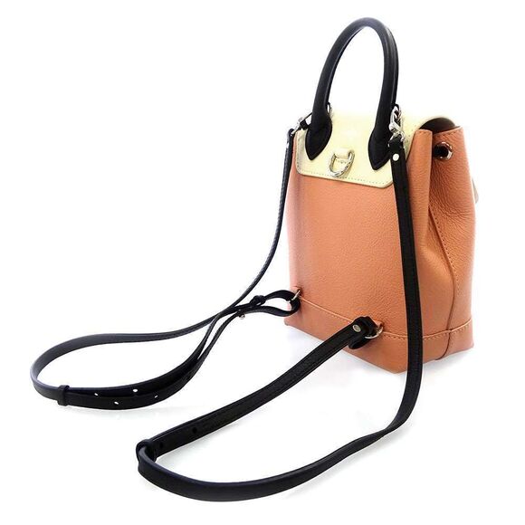 Louis Vuitton Lock Me Mini Leather Silver Hardware Backpack - Picture 8 of 13